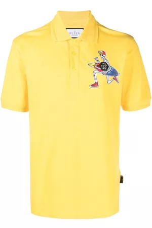 Philipp Plein Polo con motivo gráfico