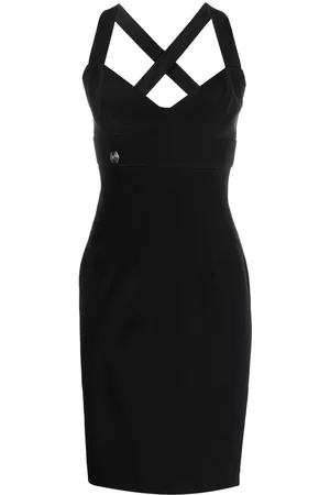 Philipp Plein Vestido corto de seda