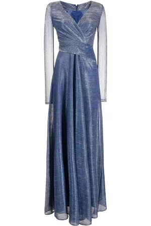 TALBOT RUNHOF Vestido de fiesta con cuello en V