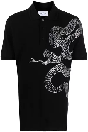Philipp Plein Polo con motivo gráfico