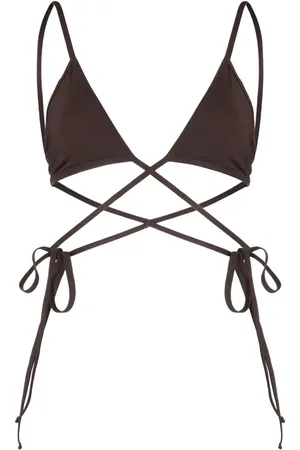CHRISTOPHER ESBER Top de bikini con cordones