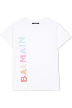 Balmain Camiseta con logo estampado