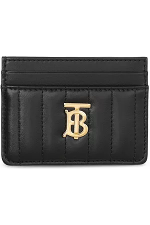 Burberry Tarjetero con placa del monograma TB