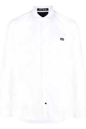Philipp Plein Camisa con motivo de serpiente