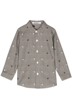 Familiar Camisa a cuadros príncipe de Gales