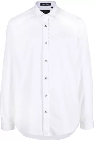 Philipp Plein Camisa con costuras en contraste