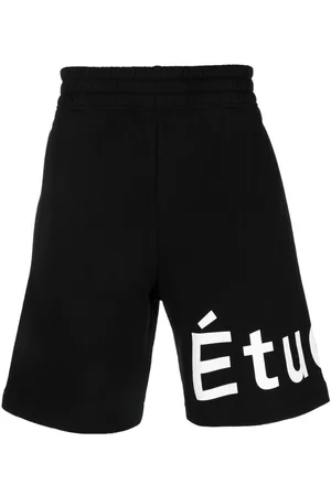Etudes Pantalones cortos de deporte con logo estampado