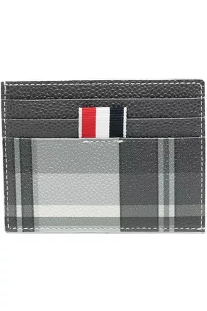 Thom Browne Tarjetero a cuadros