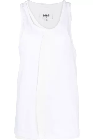 Maison Margiela Top sin mangas Spliced asimétrico
