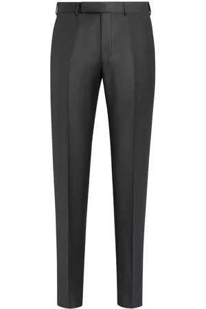 Ermenegildo Zegna Pantalones rectos de talle medio