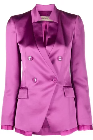BLANCA Blazer con doble botonadura