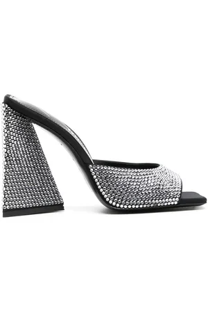 The Attico Mules Devon con tacón de 115mm
