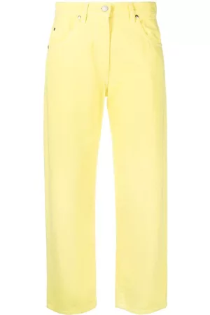 Msgm Vaqueros rectos estilo capri