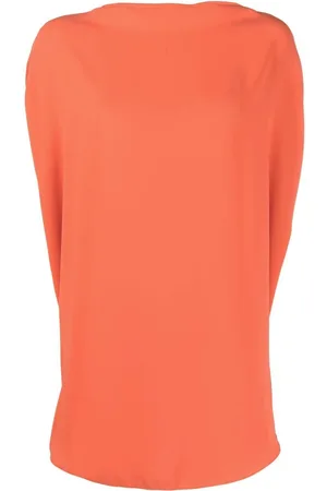 Maison Margiela Blusa sin mangas con cuello falso