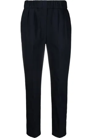 Brunello Cucinelli Pantalones con cinturilla elástica