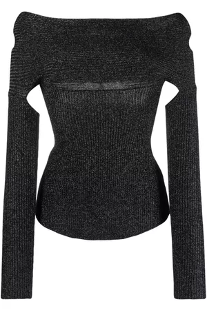 Khaite Top Salma con espalda abierta