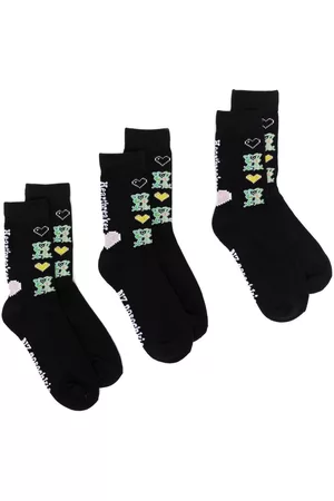 Natasha Zinko Pack de tres pares de calcetines