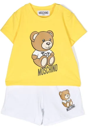 Moschino Conjunto corto con motivo Teddy Bear