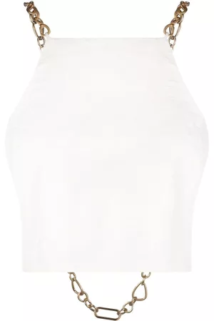 Cult Gaia Top Joey con tirantes de cadena