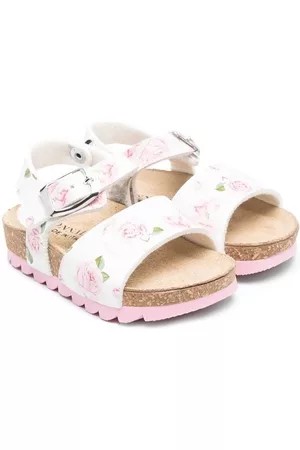 MONNALISA Sandalias con estampado floral