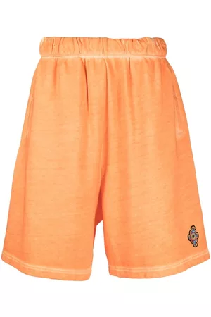 MARCELO BURLON Bermudas con parche del logo