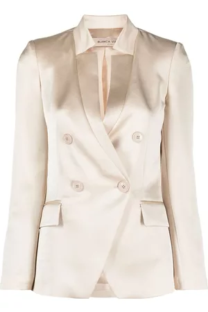 BLANCA Blazer con doble botonadura