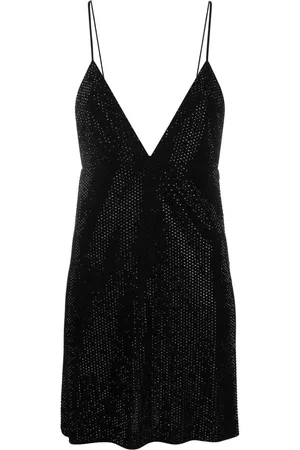 Dsquared2 Vestido corto con detalle de cristales