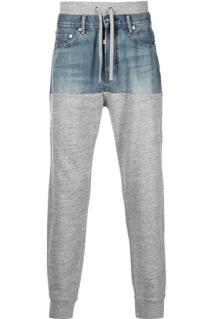 ROMEO HUNTE Pantalones con paneles vaqueros