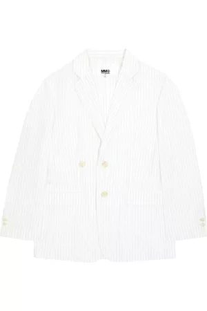 Maison Margiela Blazer a rayas diplomáticas