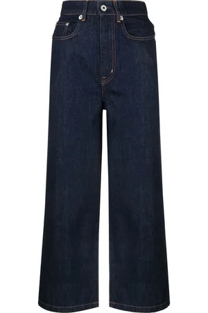 Kenzo Vaqueros anchos de talle alto
