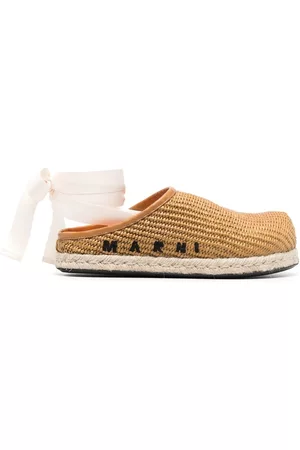 Marni Zapatos Sabot con lazo