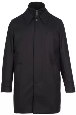 Norwegian Wool Abrigo con forro acolchado
