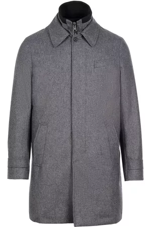 Norwegian Wool Abrigo con forro acolchado