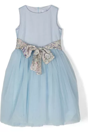 Simonetta Vestido de tul con detalle de lazo