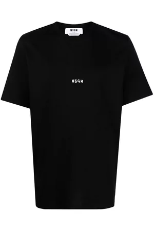 Msgm Camiseta con logo estampado