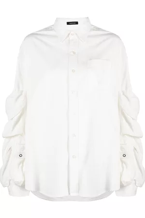 R13 Camisa con bolsillos estilo cargo