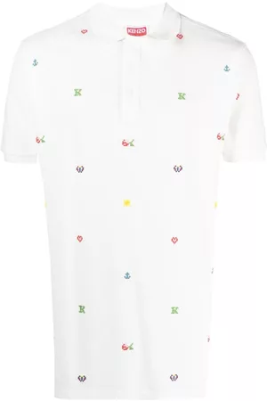 Kenzo Polo con estampado pixelado