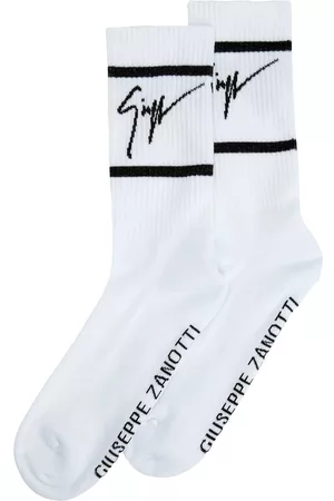 Giuseppe Zanotti Calcetines de punto de intarsia