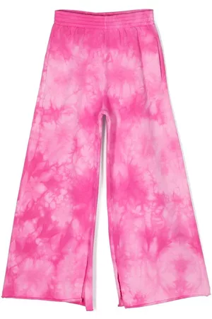 Maison Margiela Pantalones anchos con motivo tie-dye