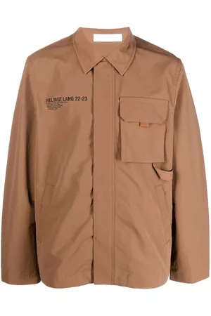 Helmut Lang Chaqueta utility con logo estampado