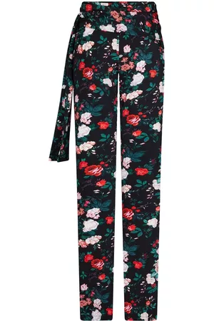Paco rabanne Pantalones rectos con estampado floral