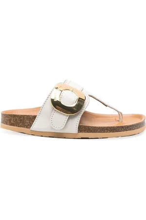 See by Chloé Chanclas con detalle del logo grabado