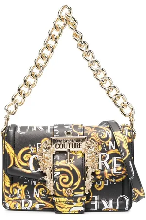 VERSACE Bolso de hombro con hebilla barroca