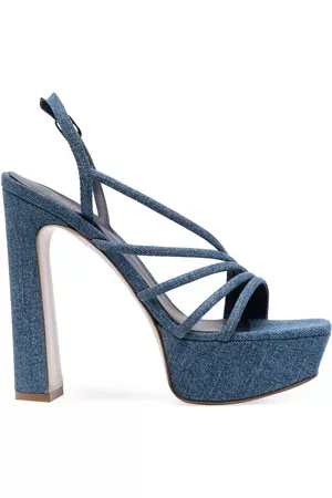 LE SILLA Sandalias vaqueras con plataforma de 145mm