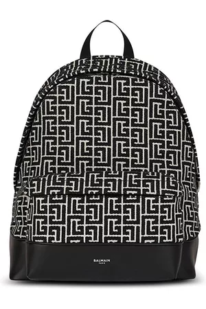 Balmain Mochila con monograma