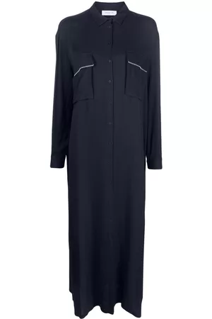 Fabiana Filippi Vestido camisero largo