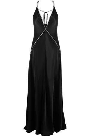 Stella McCartney Vestido de fiesta con detalles de cristal