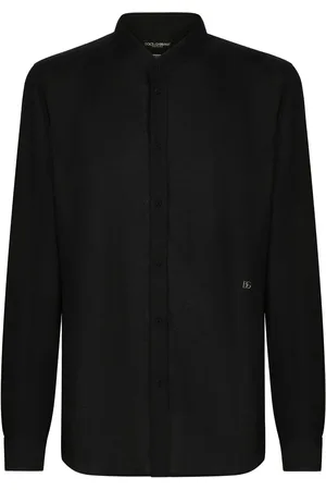 Dolce & Gabbana Camisa con etiqueta y logo