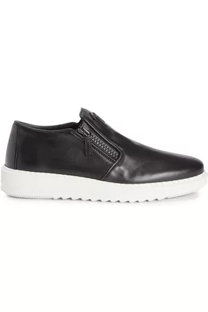 Giuseppe Zanotti Mocasines Cooper con placa del logo