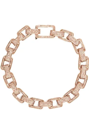 Shay Pulsera Deco en oro rosa de 18kt con diamantes